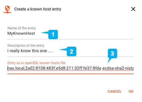 Creating a Known Host (Secret Management)