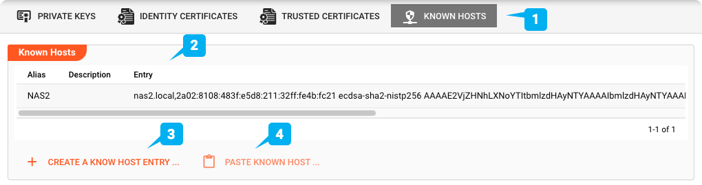 Known Hosts (Secret Management)