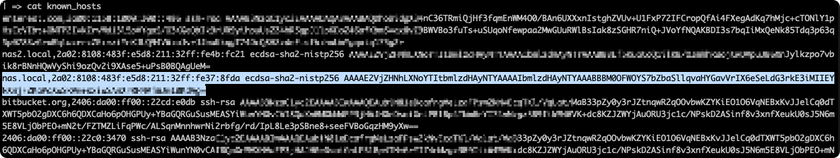 Where do I find the correct known_hosts entry (Secret Management)